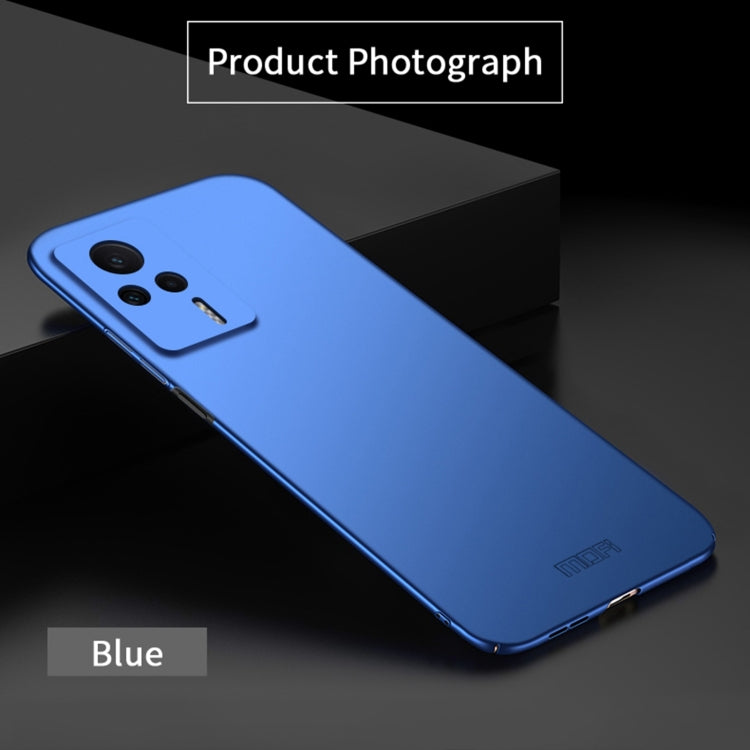 For Xiaomi Redmi K60E MOFI Frosted Ultra-thin PC Hard Case(Blue) - Xiaomi Cases by MOFI | Online Shopping South Africa | PMC TechLife | Buy Now Pay Later Mobicred