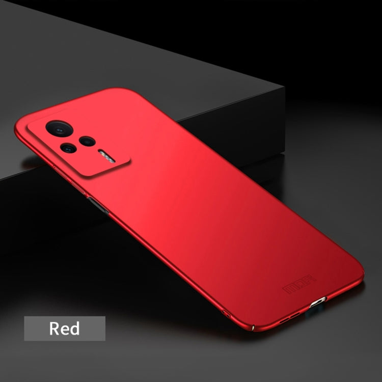 For Xiaomi Redmi K60E MOFI Frosted Ultra-thin PC Hard Case(Red) - Xiaomi Cases by MOFI | Online Shopping South Africa | PMC TechLife | Buy Now Pay Later Mobicred