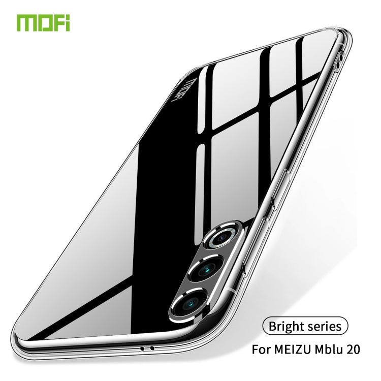 For Meizu 20 MOFI Ming Series Ultra-thin TPU Phone Case(Transparent) - Meizu by MOFI | Online Shopping South Africa | PMC Jewellery