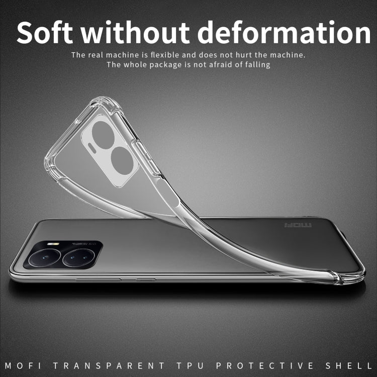 For vivo iQOO Z7X MOFI Ming Series Ultra-thin TPU Phone Case(Transparent) - vivo Cases by MOFI | Online Shopping South Africa | PMC Jewellery
