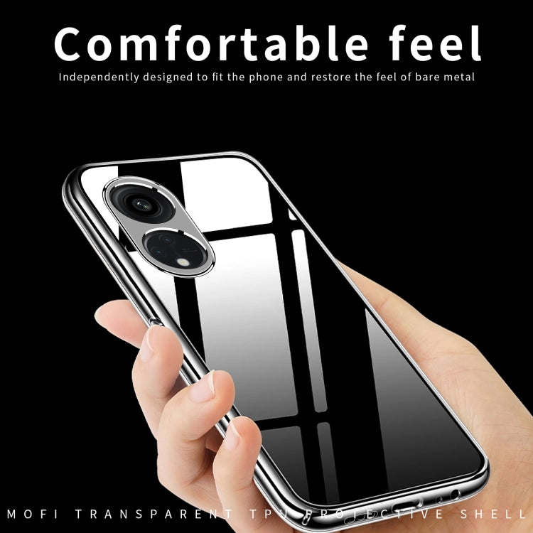 For OPPO A1 5G MOFI Ming Series Ultra-thin TPU Phone Case(Transparent) - OPPO Cases by MOFI | Online Shopping South Africa | PMC TechLife