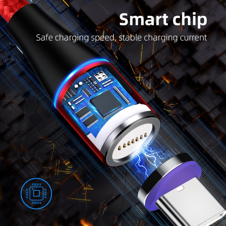 ENKAY 2 in 1 5A USB to Type-C + 8 Pin Magnetic Fast Charging Data Cable with LED Light, Length: 1m(Silver) - free shipping - PMC Jewellery - Order now!