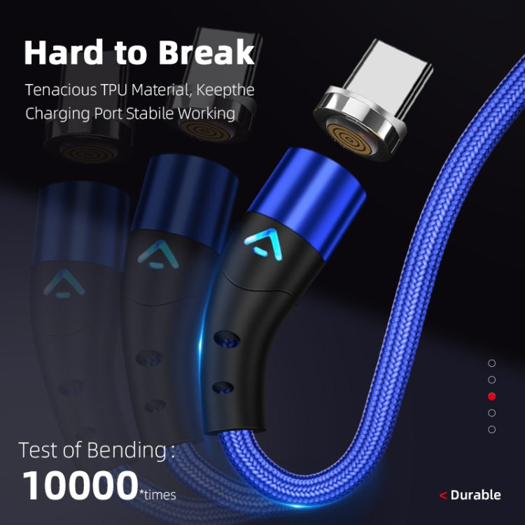 ENKAY 2 in 1 3A USB to 8 Pin + Type-C Magnetic Fast Charging Data Cable, Length:1m(Red) - free shipping - PMC Jewellery - Order now!