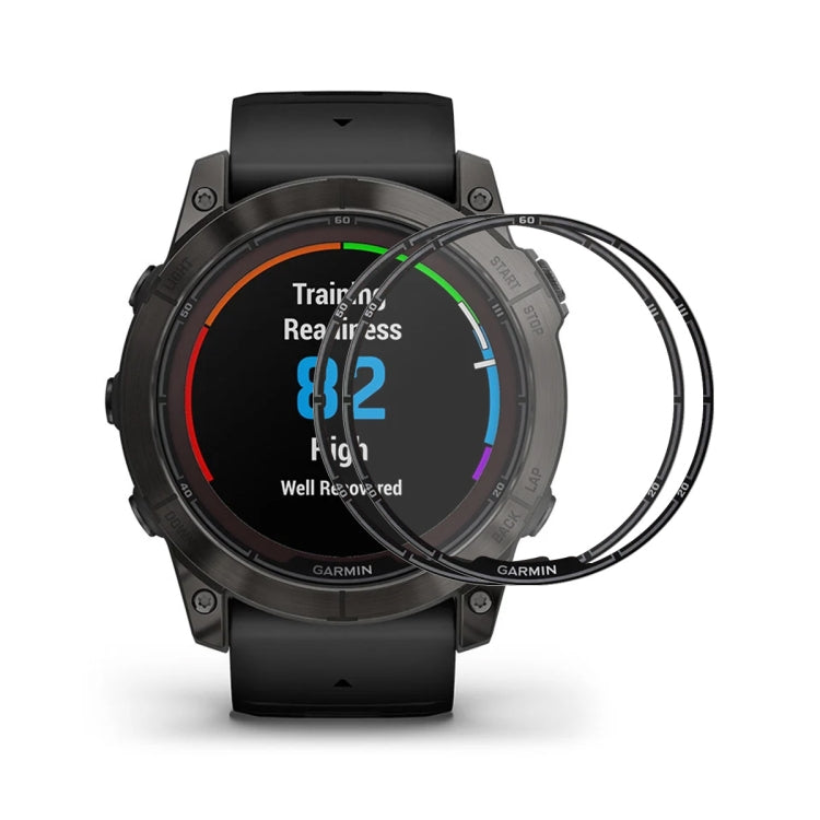 For Garmin Fenix 7S Pro 2pcs ENKAY 3D Full Coverage Soft PC Edge PMMA HD Screen Protector Film - free shipping - PMC TechLife - Order now!