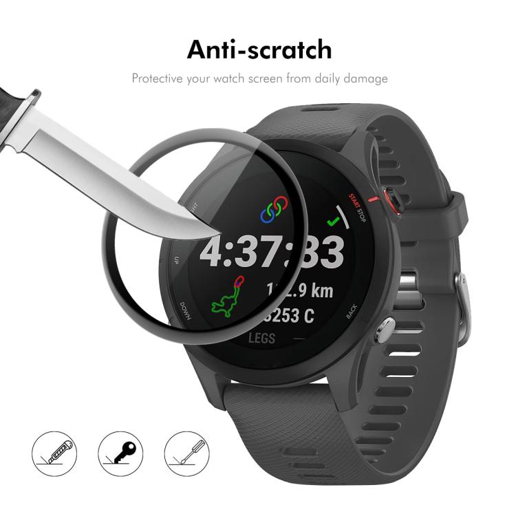 For Garmin vivoactive 6 2pcs ENKAY 3D Full Coverage Soft PC Edge PMMA HD Screen Protector Film - free shipping - PMC TechLife - Order now!