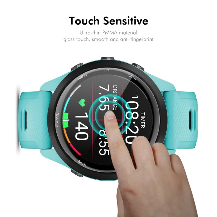 For Garmin Forerunner 265S 5pcs ENKAY 3D Full Coverage Soft PC Edge PMMA HD Screen Protector Film - free shipping - PMC TechLife - Order now!