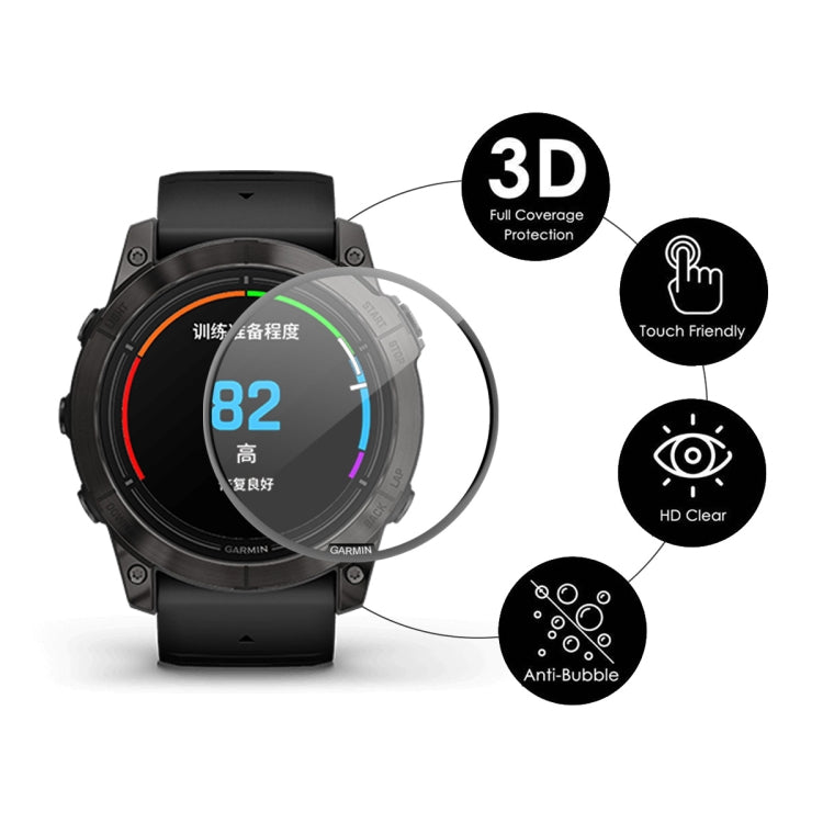 For Garmin Epix Pro Gen 2 42mm 10pcs ENKAY 3D Full Coverage Soft PC Edge PMMA HD Screen Protector Film - free shipping - PMC TechLife - Order now!