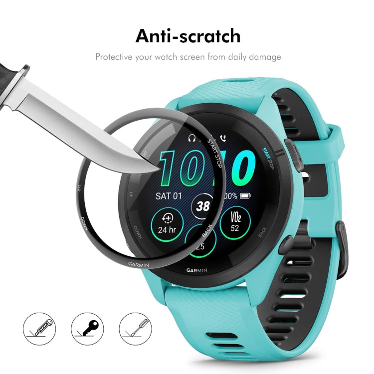 For Garmin Forerunner 265 10pcs ENKAY 3D Full Coverage Soft PC Edge PMMA HD Screen Protector Film - free shipping - PMC TechLife - Order now!