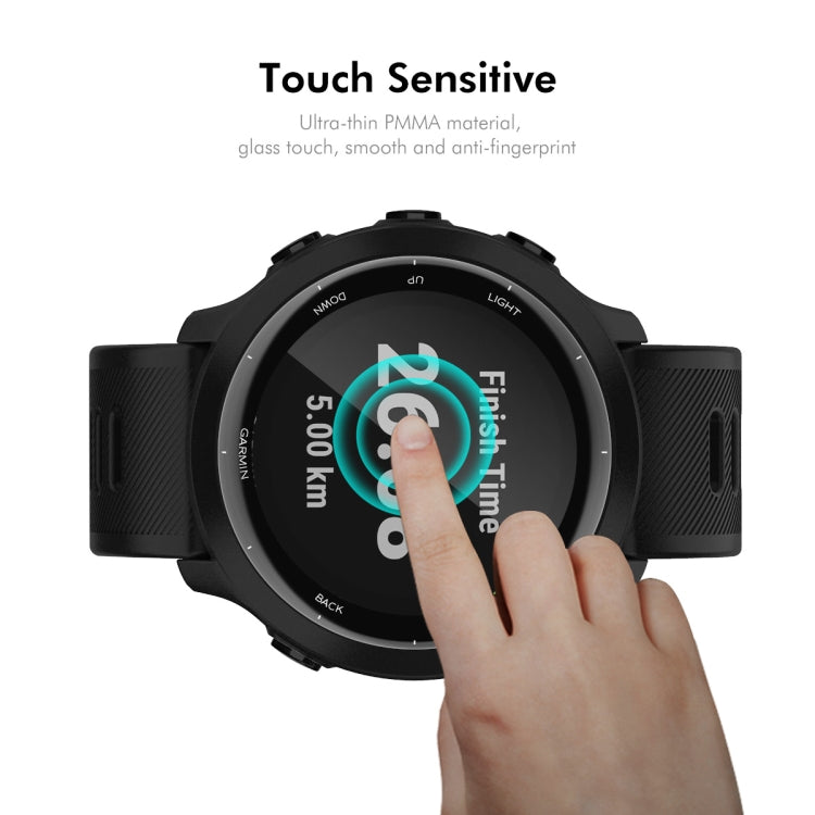 For Garmin Forerunner 158 10pcs ENKAY 3D Full Coverage Soft PC Edge PMMA HD Screen Protector Film - free shipping - PMC TechLife - Order now!
