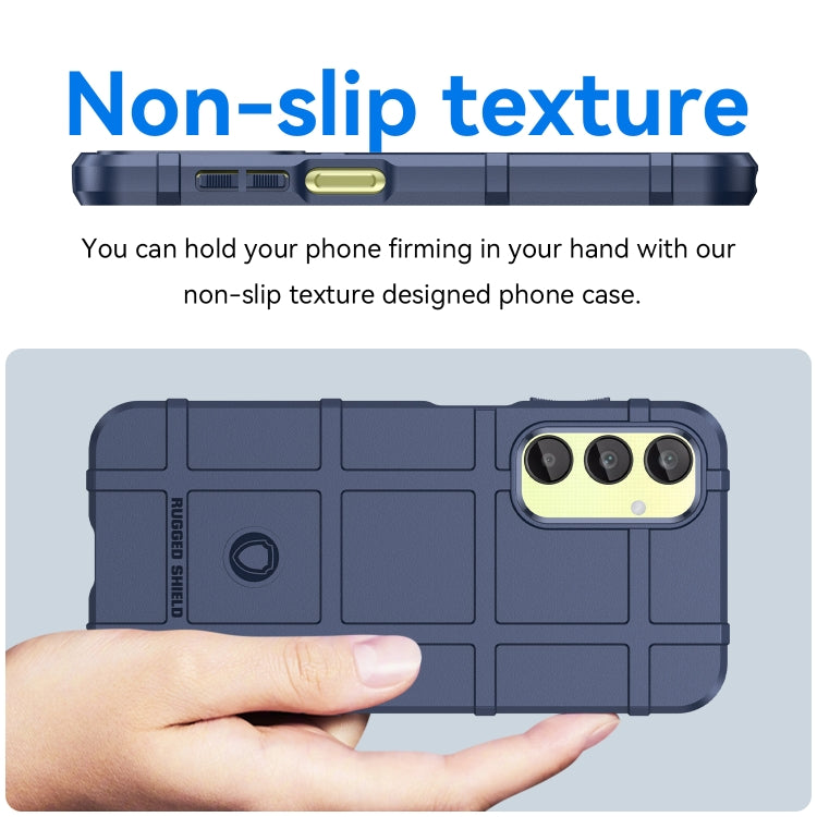 For Samsung Galaxy A35 Full Coverage Shockproof TPU Phone Case(Blue) - Galaxy Phone Cases by PMC TechLife | Online Shopping South Africa | PMC TechLife
