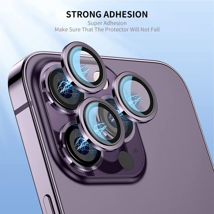 For iPhone 15 Pro / 15 Pro Max ENKAY AR Anti-reflection Camera Lens Glass Full Film(Black) - iPhone 15 Pro Max Tempered Glass by ENKAY | Online Shopping South Africa | PMC Jewellery | Buy Now Pay Later Mobicred