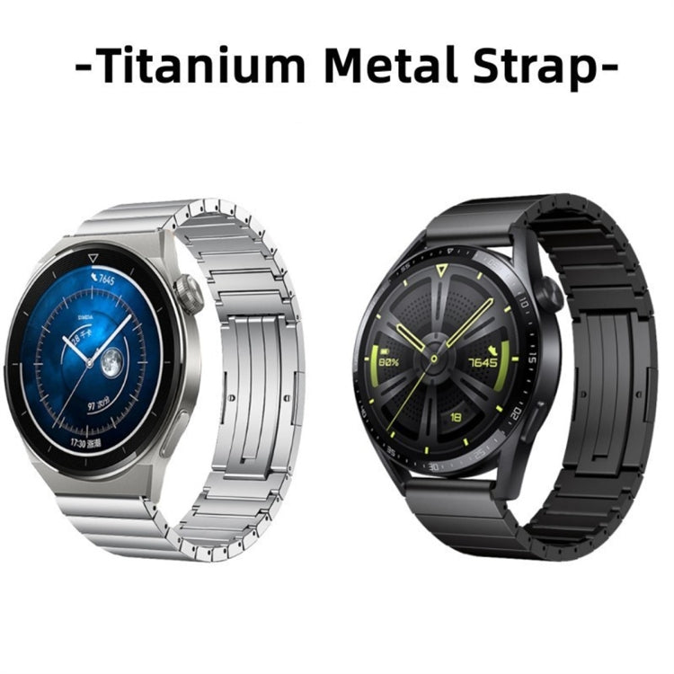 For Samsung Galaxy Watch 42mm One Bead Titanium Alloy Watch Band(Silver) - Watch Bands by PMC TechLife | Online Shopping South Africa | PMC TechLife
