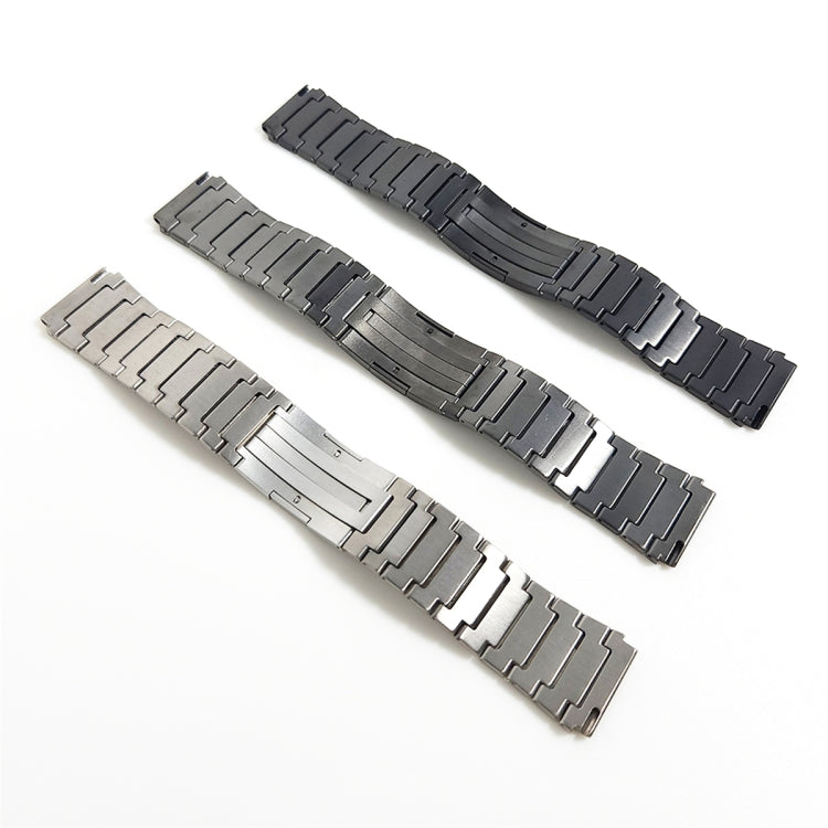 For Samsung Gear S3 Frontier One Bead Titanium Alloy Watch Band(Silver) - Watch Bands by PMC TechLife | Online Shopping South Africa | PMC TechLife