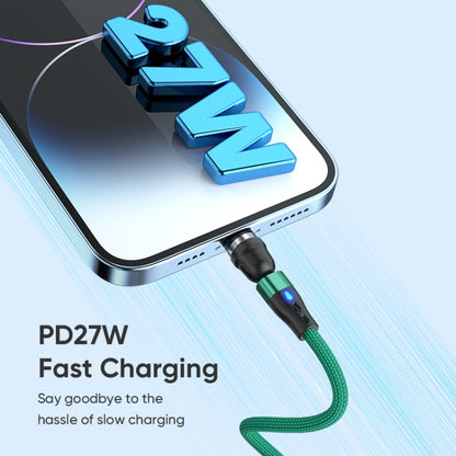 ENKAY PD60W Type-C to Type-C / 8 Pin / Micro USB Magnetic 540 Degrees Rotating Fast Charging Cable, Length:2m(Red) - Charging Cable & Head by ENKAY | Online Shopping South Africa | PMC Jewellery | Buy Now Pay Later Mobicred