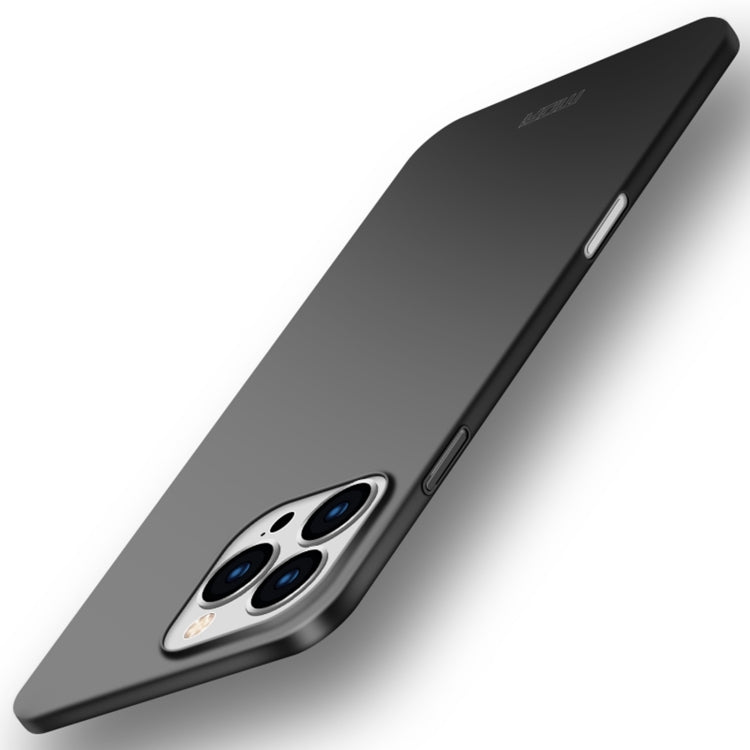 For iPhone 16 Pro MOFI Frosted PC Ultra-thin Hard Phone Case(Black) - free shipping - PMC Jewellery - Order now!