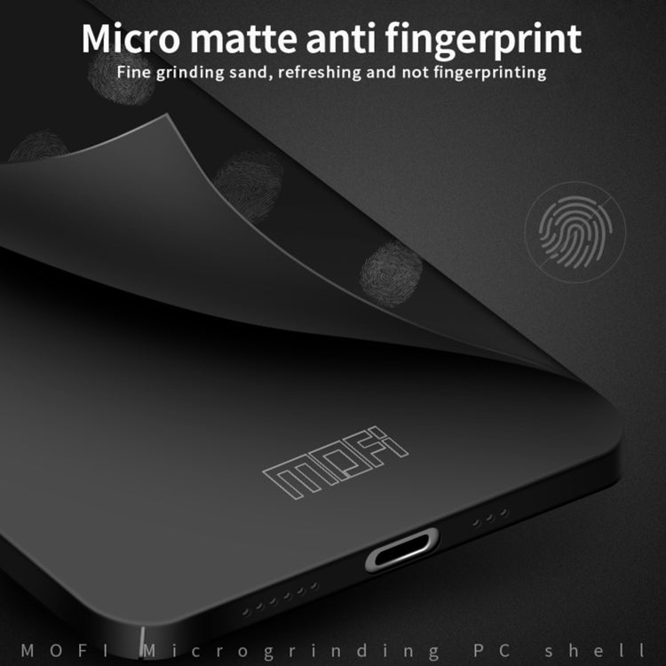 For iPhone 16 Pro MOFI Frosted PC Ultra-thin Hard Phone Case(Black) - iPhone 16 Pro Cases by MOFI | Online Shopping South Africa | PMC Jewellery | Buy Now Pay Later Mobicred