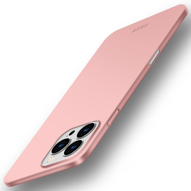 For iPhone 16 Pro MOFI Frosted PC Ultra-thin Hard Phone Case(Rose Gold) - iPhone 16 Pro Cases by MOFI | Online Shopping South Africa | PMC Jewellery | Buy Now Pay Later Mobicred