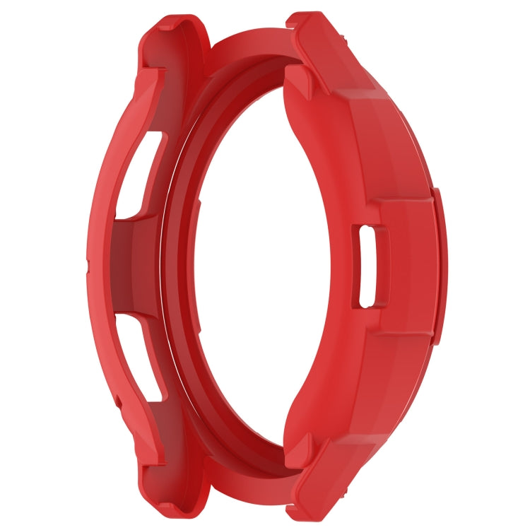 For Samsung Galaxy Watch 6 Classic 43mm Rotating Ring  + TPU Armor Watch Protective Case(Red) - Watch Cases by PMC TechLife | Online Shopping South Africa | PMC TechLife