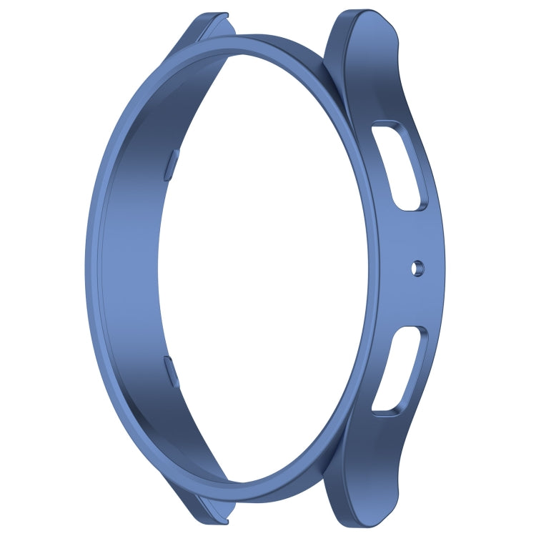 For Samsung Galaxy Watch 6 40mm Half Coverage Hollow PC Watch Protective Case(Blue) - Watch Cases by PMC TechLife | Online Shopping South Africa | PMC TechLife