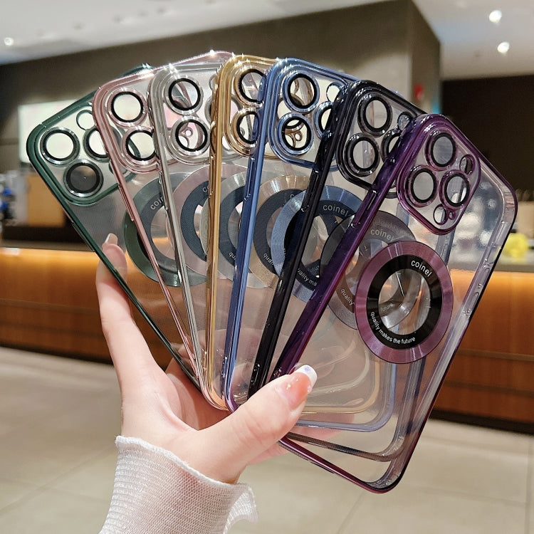 For iPhone 13 Pro Max Magsafe Electroplating TPU Phone Case(Silvery) - iPhone 13 Pro Max Cases by PMC TechLife | Online Shopping South Africa | PMC TechLife