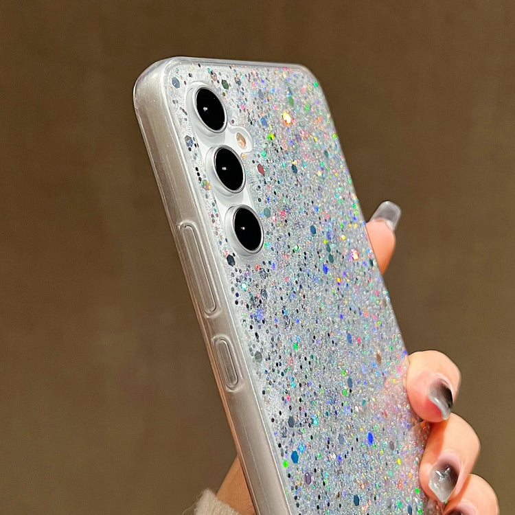 For Samsung Galaxy S24 Ultra 5G Glitter Sequins Epoxy TPU Phone Case(Red) - Galaxy S24 Ultra 5G Cases by PMC TechLife | Online Shopping South Africa | PMC TechLife