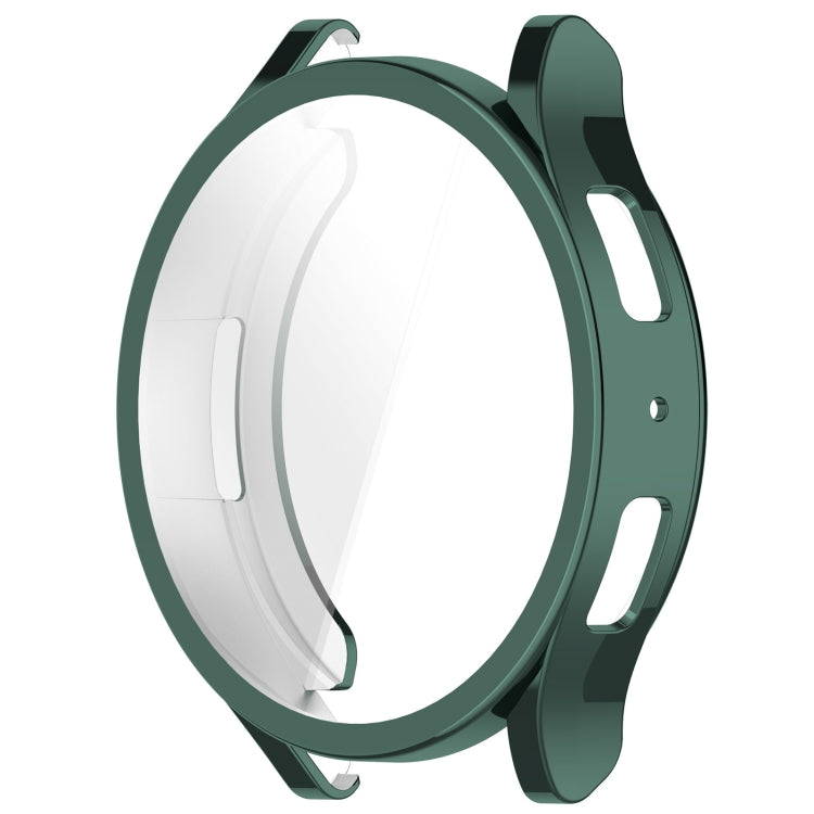 For Samsung Galaxy Watch6 44mm Full Coverage TPU Electroplated Watch Protective Case(Green) - Watch Cases by PMC Jewellery | Online Shopping South Africa | PMC Jewellery