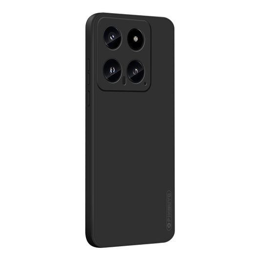 For Xiaomi 14 PINWUYO Sense Series Liquid Silicone TPU Phone Case(Black) - Xiaomi Cases by PINWUYO | Online Shopping South Africa | PMC Jewellery | Buy Now Pay Later Mobicred