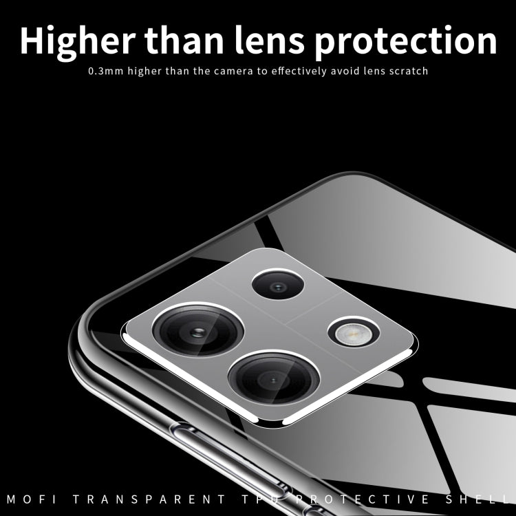 For Xiaomi Redmi Note 13 Pro 4G MOFI Ming Series Ultra-thin TPU Phone Case(Transparent) - free shipping - PMC TechLife - Order now!