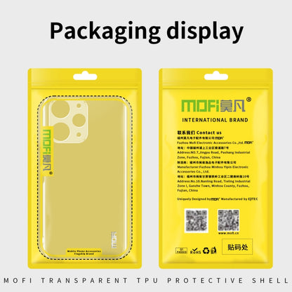 For Xiaomi 13T/13T Pro /Redmi K60 Ultra MOFI Ming Series Ultra-thin TPU Phone Case(Transparent) - Xiaomi Cases by MOFI | Online Shopping South Africa | PMC Jewellery