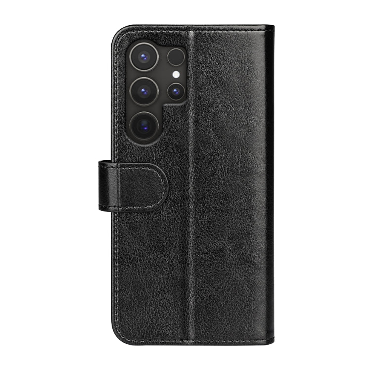 For Samsung Galaxy S25 Ultra 5G R64 Texture Horizontal Flip Leather Phone Case(Black) - Galaxy S25 Ultra 5G Cases by PMC Jewellery | Online Shopping South Africa | PMC Jewellery | Buy Now Pay Later Mobicred
