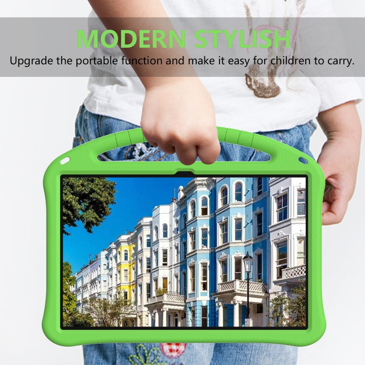 For Samsung Galaxy Tab S9 Ultra EVA Shockproof Tablet Case with Holder(Green) - Galaxy Tab S9 Ultra Cases by PMC Jewellery | Online Shopping South Africa | PMC Jewellery | Buy Now Pay Later Mobicred