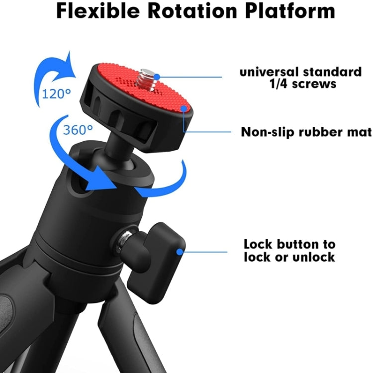 JMARY MT19 Desktop Stand Portable Mini Selfie Stick Camera Mobile Phone Holder  Tripod - free shipping - PMC TechLife - Order now!