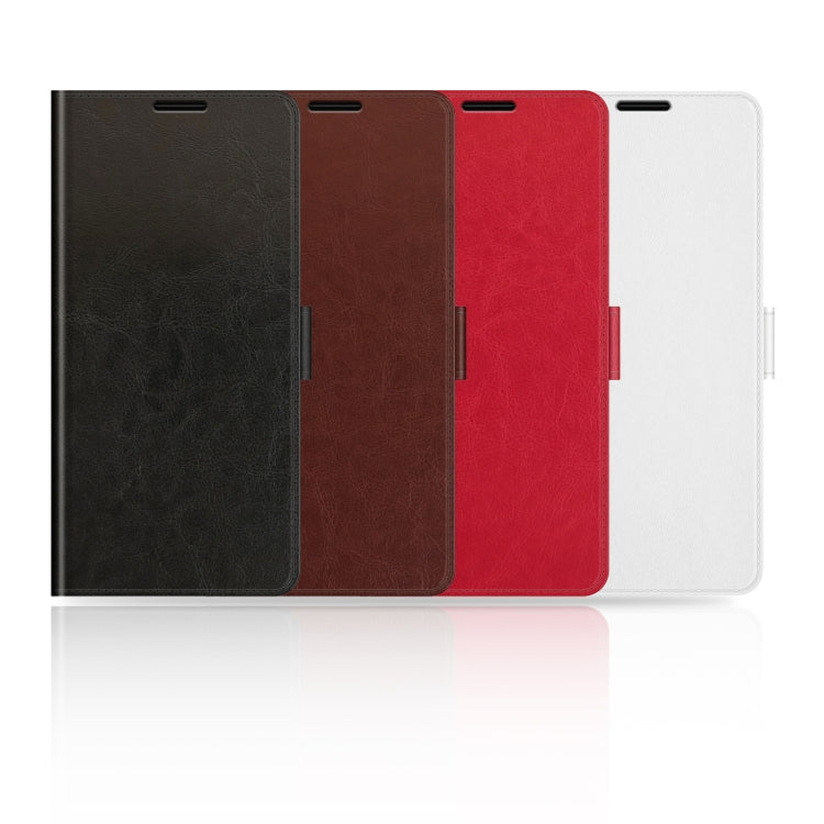 For Motorola Edge 5G 2024 R64 Texture Horizontal Flip Leather Phone Case(Black) - Motorola Cases by PMC Jewellery | Online Shopping South Africa | PMC Jewellery | Buy Now Pay Later Mobicred