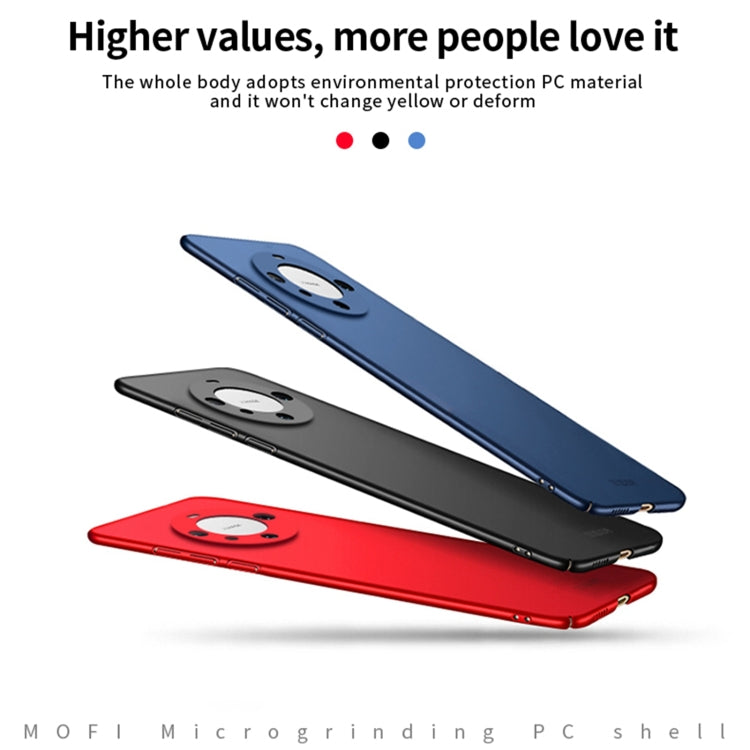 For Huawei Mate 60 MOFI Micro-Frosted PC Ultra-thin Hard Phone Case(Red) - Huawei Cases by MOFI | Online Shopping South Africa | PMC TechLife | Buy Now Pay Later Mobicred