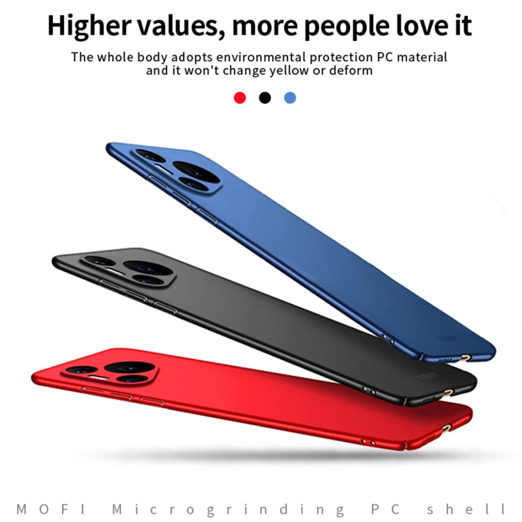 For Huawei Pura 70 MOFI Micro-Frosted PC Ultra-thin Hard Phone Case(Red) - Huawei Cases by MOFI | Online Shopping South Africa | PMC Jewellery | Buy Now Pay Later Mobicred