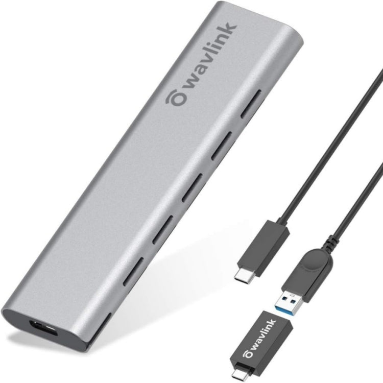 Wavlink ST338C M.2 NVMe SSD PCIE UASP M Key NGFF SATA USB-C SDD Hard Disk Box Adapter - HDD Enclosure by WAVLINK | Online Shopping South Africa | PMC Jewellery | Buy Now Pay Later Mobicred