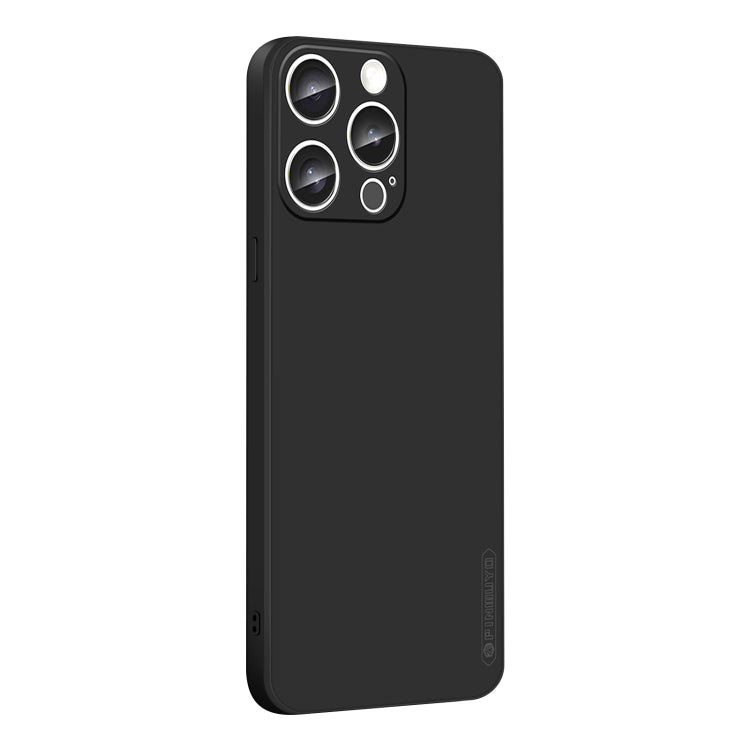 For iPhone 16 Pro PINWUYO Sense Series Liquid Silicone TPU Phone Case(Black) - free shipping - PMC Jewellery - Order now!