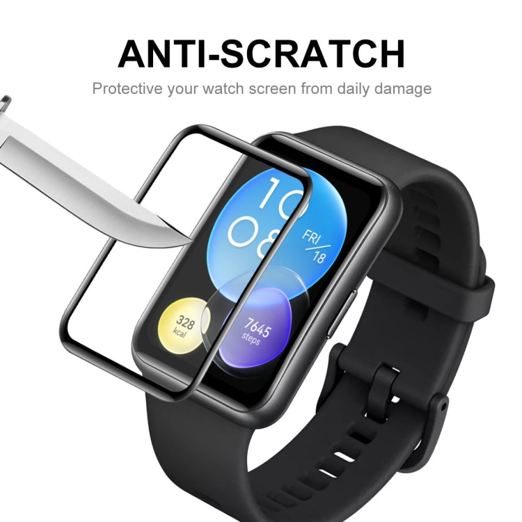 For Huawei Watch Fit Special Edition 5pcs ENKAY 3D Full Coverage Soft PC Edge PMMA HD Screen Film - free shipping - PMC TechLife - Order now!