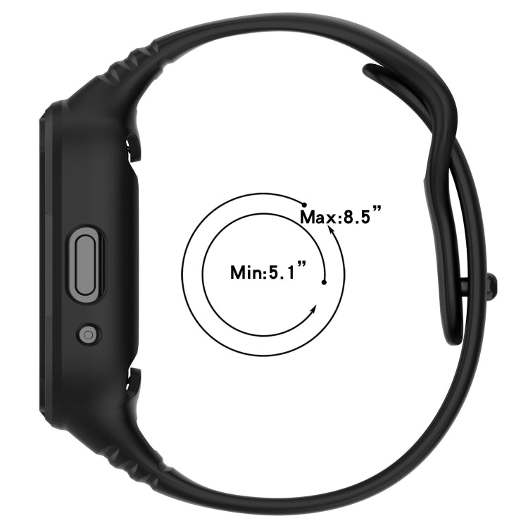 For Redmi Watch 3 Active Integrated Fully Enclosed Silicone Watch Band(Ink Blue) - Watch Bands by PMC TechLife | Online Shopping South Africa | PMC TechLife | Buy Now Pay Later Mobicred