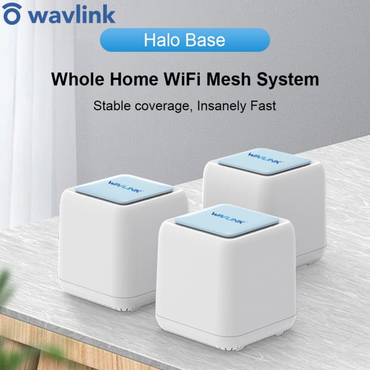 WAVLINK WN535M3 For Home Office 3pcs Mesh Wireless Router AC1200 Dual Band WiFi Signal Booster, Plug:EU Plug - Wireless Routers by WAVLINK | Online Shopping South Africa | PMC Jewellery | Buy Now Pay Later Mobicred