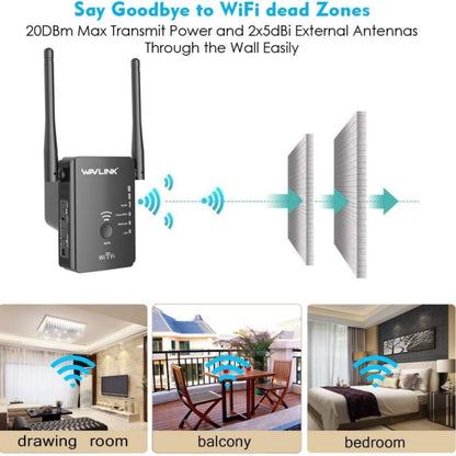 Wavlink WN578R2 With 2 External Antennas N300 Wireless AP/Range Extender/Router, Plug:AU Plug - Wireless Routers by WAVLINK | Online Shopping South Africa | PMC Jewellery | Buy Now Pay Later Mobicred