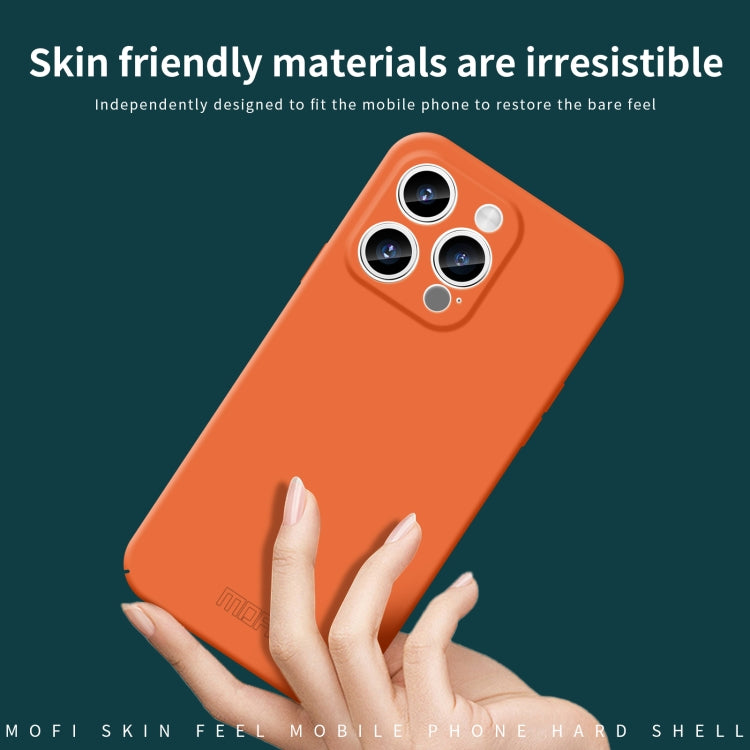 For iPhone 15 Pro Max MOFI Qin Series Skin Feel All-inclusive PC Phone Case(Black) - free shipping - PMC TechLife - Order now!