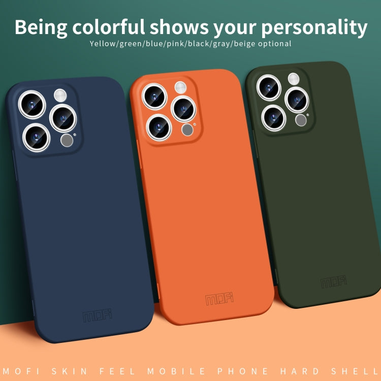 For iPhone 15 Pro Max MOFI Qin Series Skin Feel All-inclusive PC Phone Case(Gray) - iPhone 15 Pro Max Cases by MOFI | Online Shopping South Africa | PMC TechLife | Buy Now Pay Later Mobicred