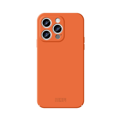 For iPhone 15 Pro Max MOFI Qin Series Skin Feel All-inclusive Silicone Phone Case(Orange) - iPhone 15 Pro Max Cases by MOFI | Online Shopping South Africa | PMC Jewellery