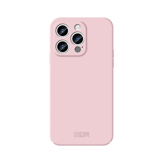 For iPhone 14 Pro Max MOFI Qin Series Skin Feel All-inclusive PC Phone Case(Pink) - iPhone 14 Pro Max Cases by MOFI | Online Shopping South Africa | PMC Jewellery