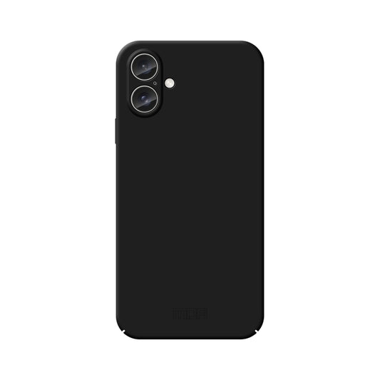 For iPhone 16 MOFI Qin Series Skin Feel All-inclusive PC Phone Case(Black) - iPhone 16 Cases by MOFI | Online Shopping South Africa | PMC Jewellery | Buy Now Pay Later Mobicred