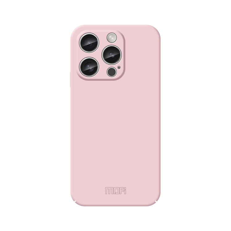 For iPhone 16 Pro MOFI Qin Series Skin Feel All-inclusive PC Phone Case(Pink) - iPhone 16 Pro Cases by MOFI | Online Shopping South Africa | PMC Jewellery | Buy Now Pay Later Mobicred