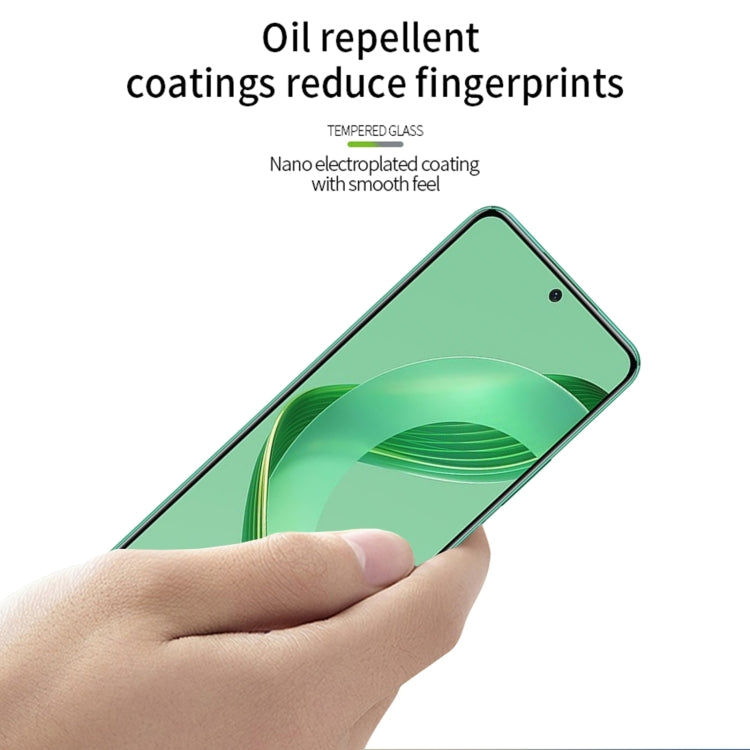 For Huawei nova 12 SE MOFI 9H 2.5D Full Screen Tempered Glass Film(Black) - Huawei Tempered Glass by MOFI | Online Shopping South Africa | PMC TechLife