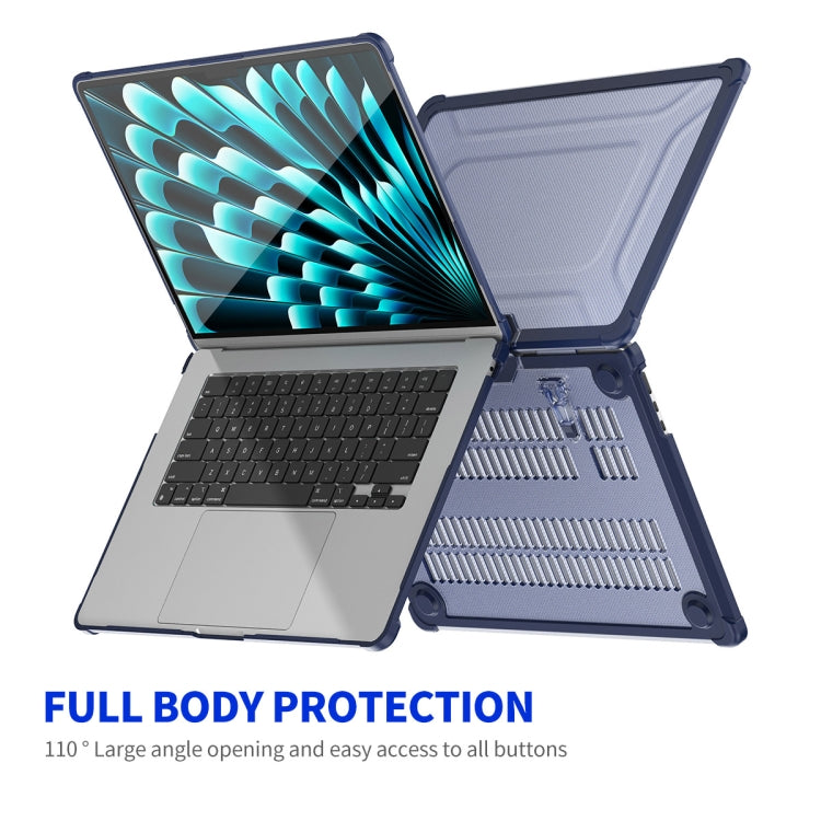 For MacBook Air 15.3 A2941/M3 2024 A3114 ENKAY Hat-Prince 3 in 1 Protective Bracket Case Cover Hard Shell with TPU Keyboard Film / PET Screen Protector, Version:EU(Pink) - MacBook Air Cases by ENKAY | Online Shopping South Africa | PMC Jewellery | Buy Now Pay Later Mobicred