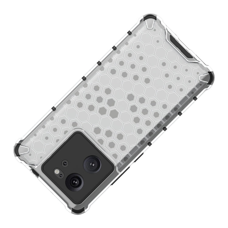 For Xiaomi 13T Shockproof Honeycomb Phone Case(Green) - Xiaomi Cases by PMC TechLife | Online Shopping South Africa | PMC TechLife | Buy Now Pay Later Mobicred